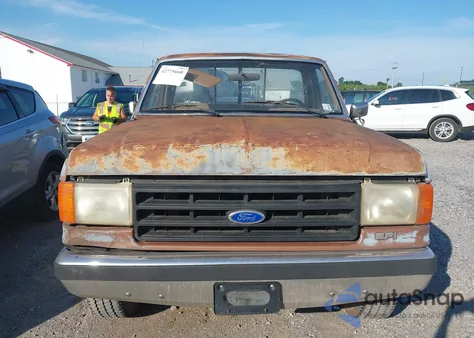 1987 Ford F250 из США, поврежденный, VIN 1FTEF25YXHNA17935